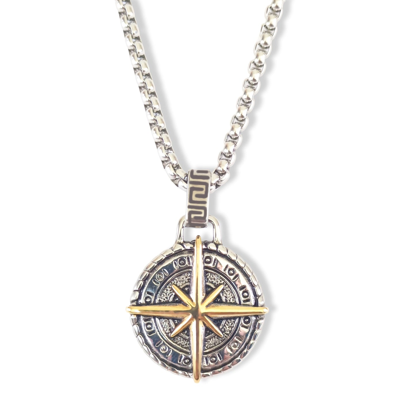 Colar Cardinal Star Gold - em aço inoxidável