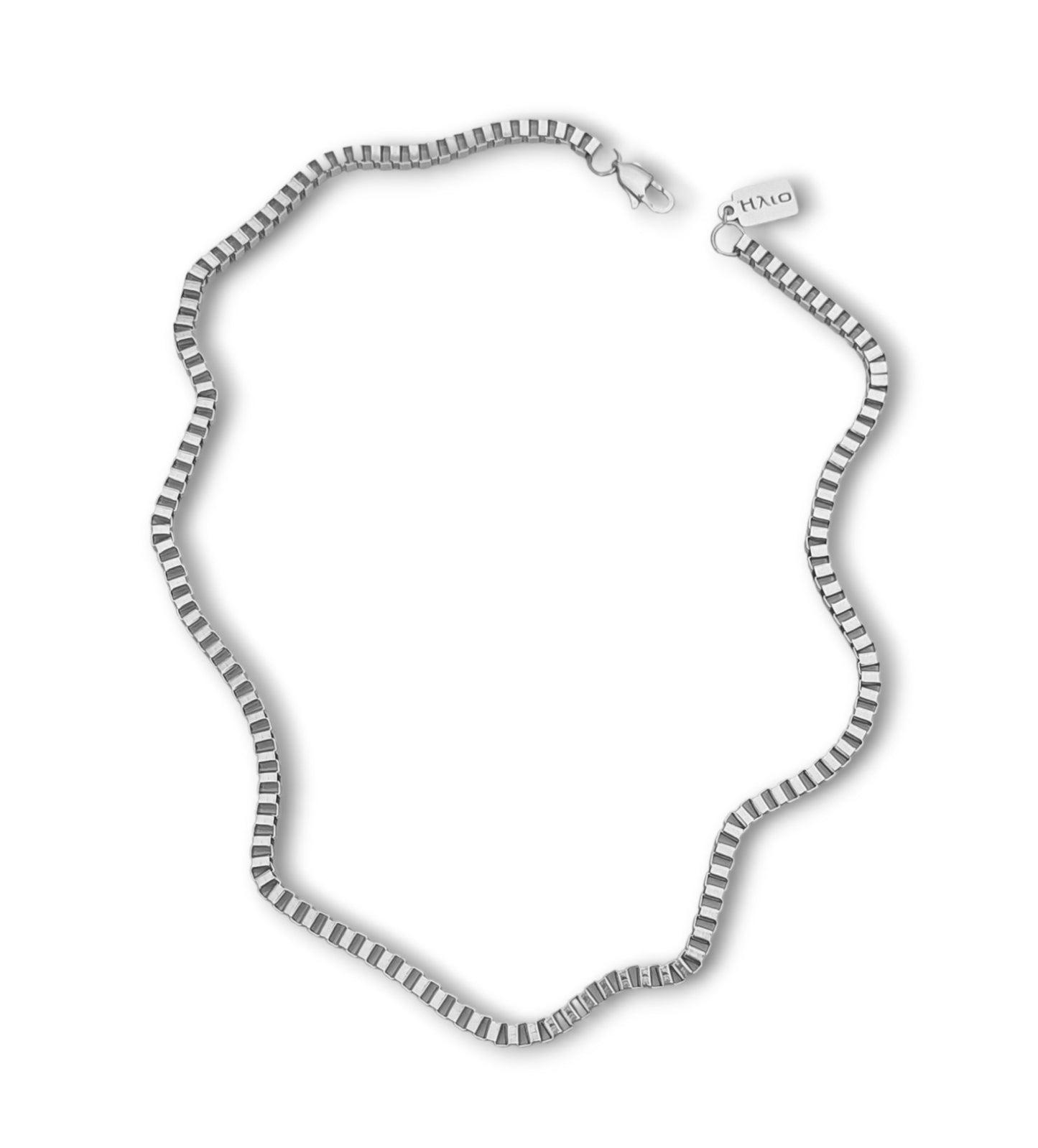 Conjunto Colar e Pulseira Caius - em aço inoxidável