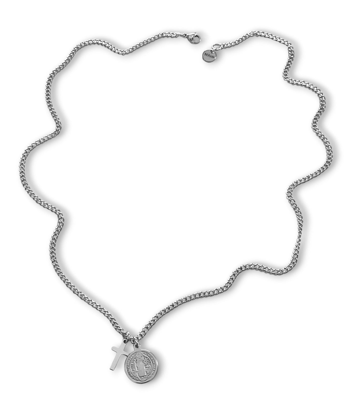 Colar Núrsia - em aço inoxidável