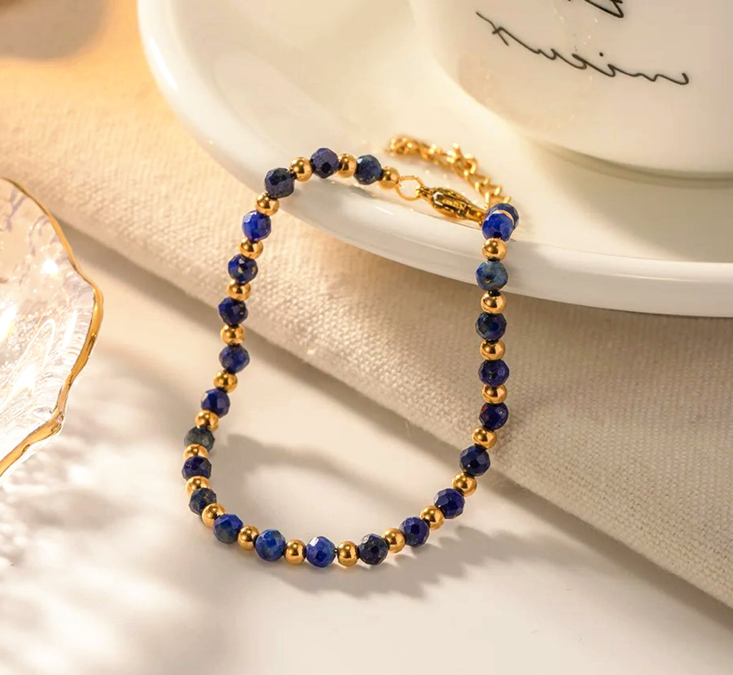 Pulseira Gold & Blue