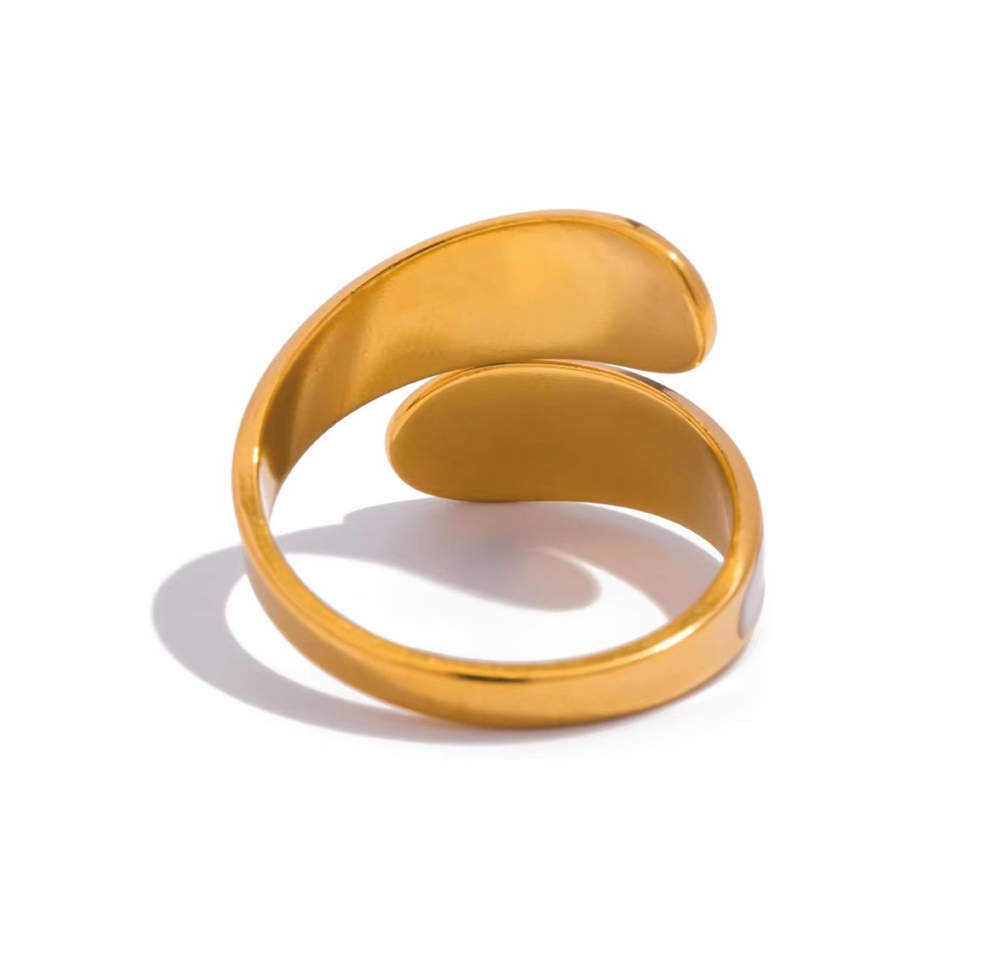 Anel White - em aço inoxidável