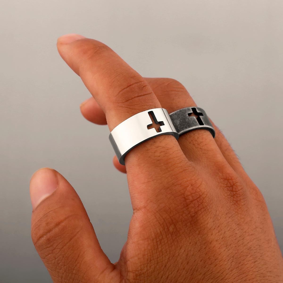𝗔𝗻𝗲𝗹 𝗖𝗿𝗼𝘀𝘀 - Aço Inoxidável - HALO • store