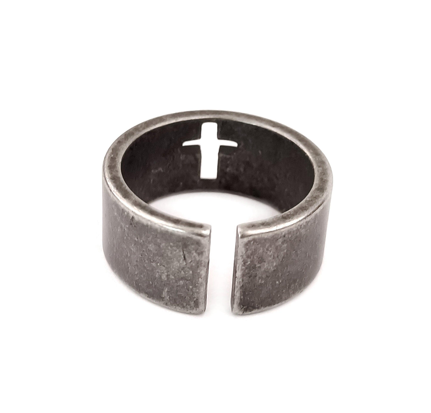 𝗔𝗻𝗲𝗹 𝗩𝗶𝗻𝘁𝗮𝗴𝗲 𝗖𝗿𝗼𝘀𝘀 - Aço Inoxidável - HALO • store