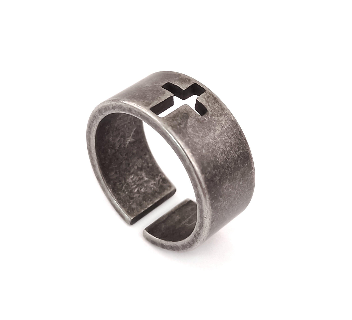 𝗔𝗻𝗲𝗹 𝗩𝗶𝗻𝘁𝗮𝗴𝗲 𝗖𝗿𝗼𝘀𝘀 - Aço Inoxidável - HALO • store