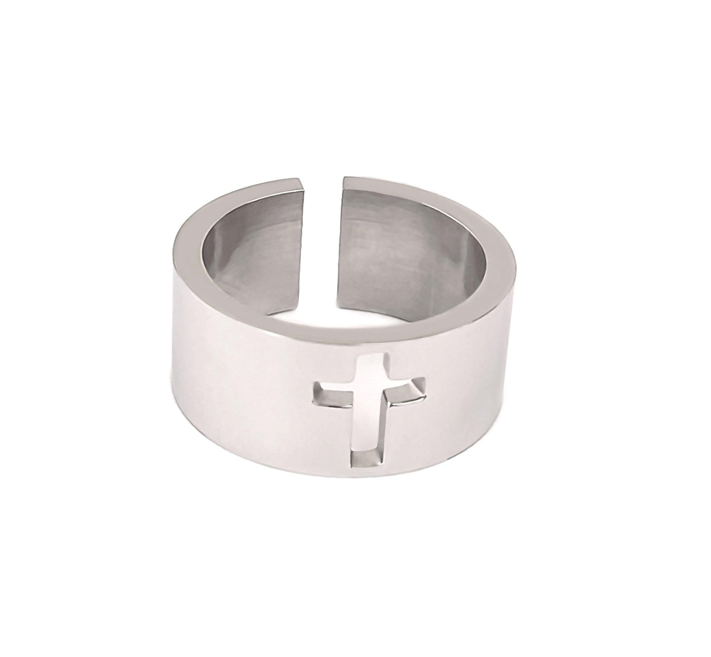 𝗔𝗻𝗲𝗹 𝗖𝗿𝗼𝘀𝘀 - Aço Inoxidável - HALO • store