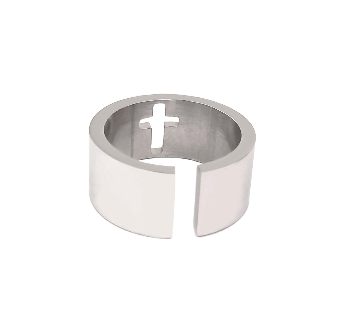 𝗔𝗻𝗲𝗹 𝗖𝗿𝗼𝘀𝘀 - Aço Inoxidável - HALO • store