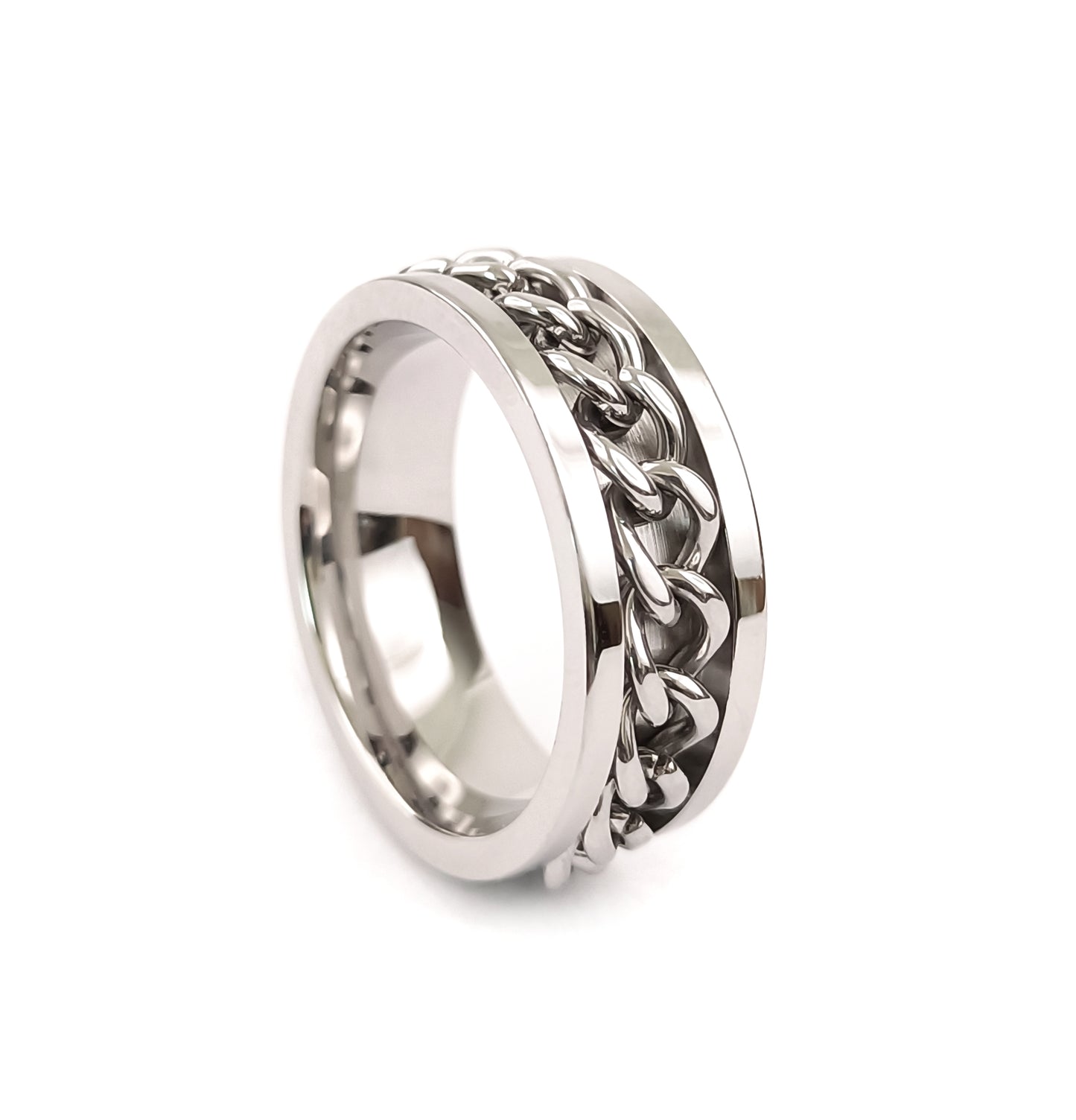 Anel Chain - em aço inoxidável