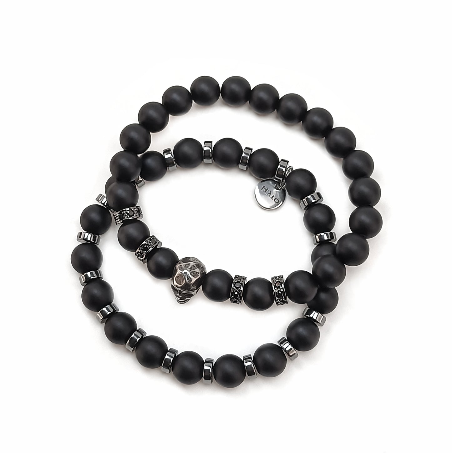 Pulseira Skull - conjunto