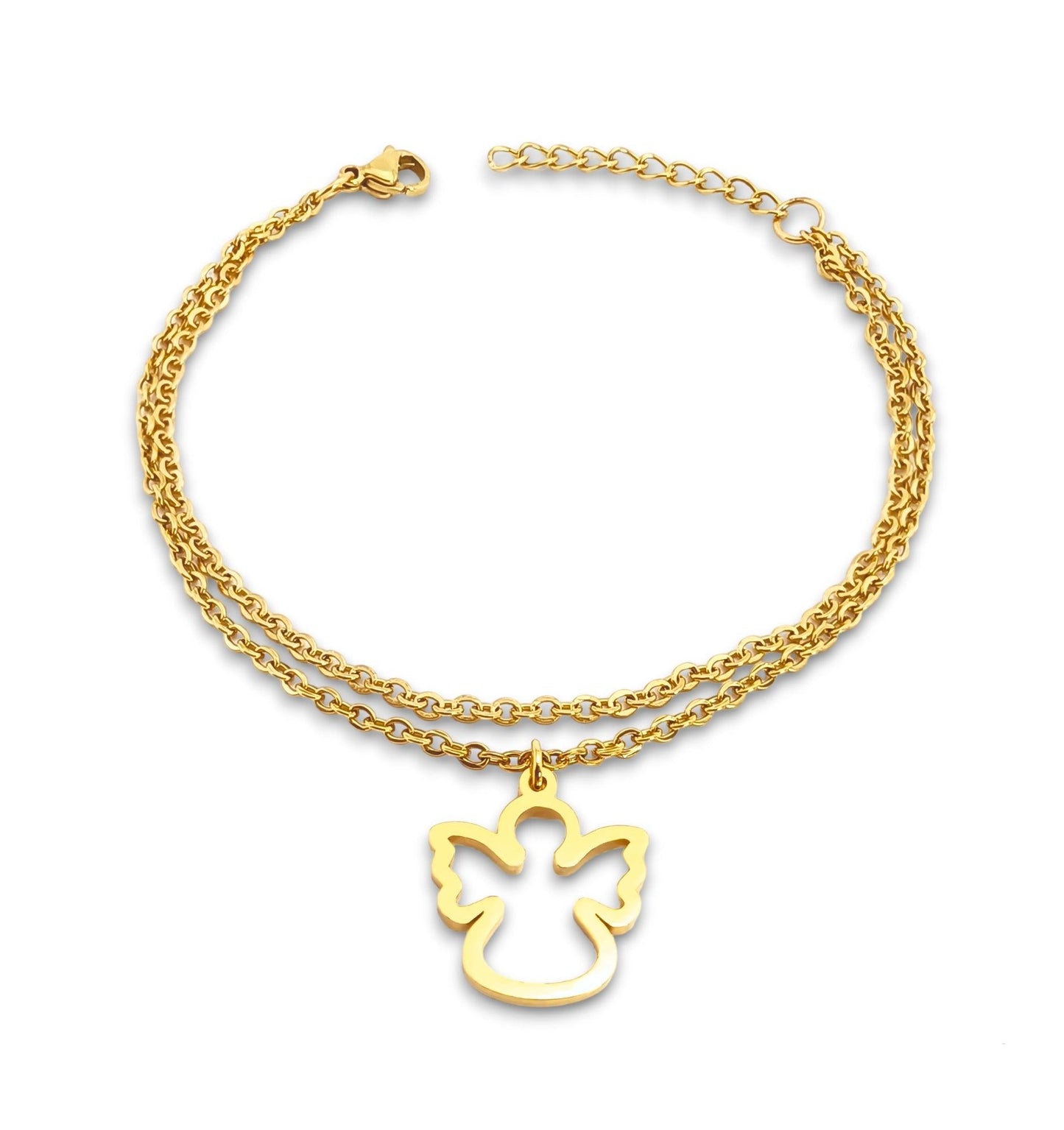 𝗣𝘂𝗹𝘀𝗲𝗶𝗿𝗮 𝗔𝗻𝗴𝗲 - Em Aço Inoxidável Dourado - HALO • store
