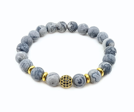 Pulseira Gray Stone