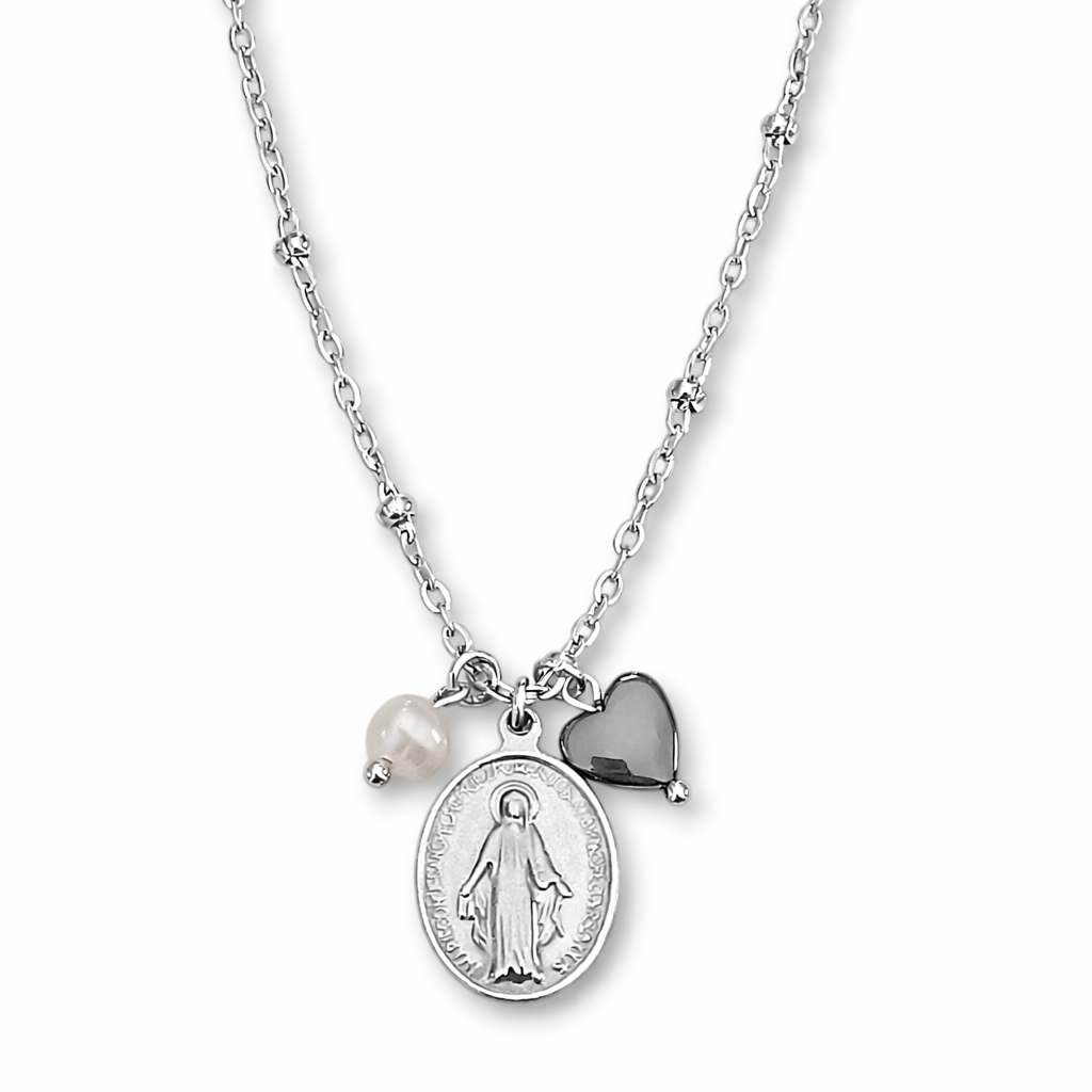 Colar Lady of Graces - em aço inoxidável