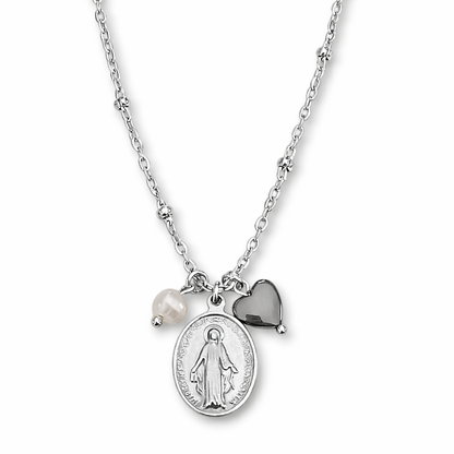 Colar Lady of Graces - em aço inoxidável