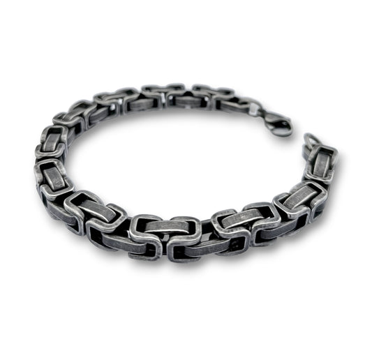 Pulseira Vintage Tauros - em aço inoxidável