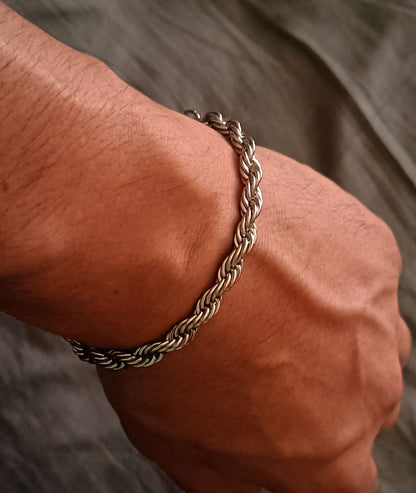 Conjunto Colar e Pulseira Sailors - em aço inoxidável