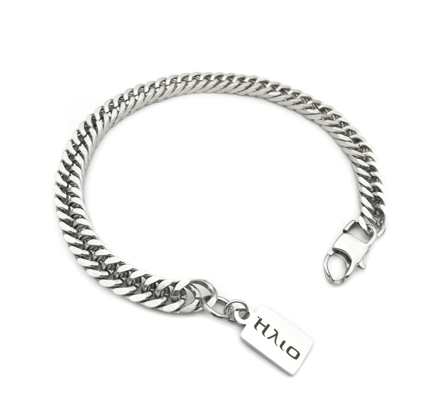 Pulseira Leandro - em aço inoxidável