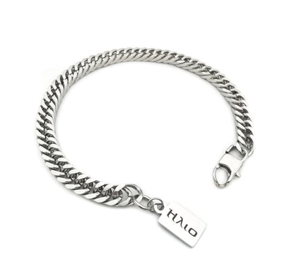 Pulseira Leandro - em aço inoxidável