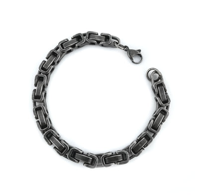 Pulseira Vintage Tauros - em aço inoxidável