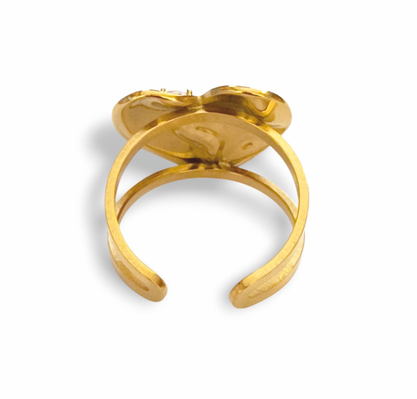 Anel Corazón - em aço inoxidável