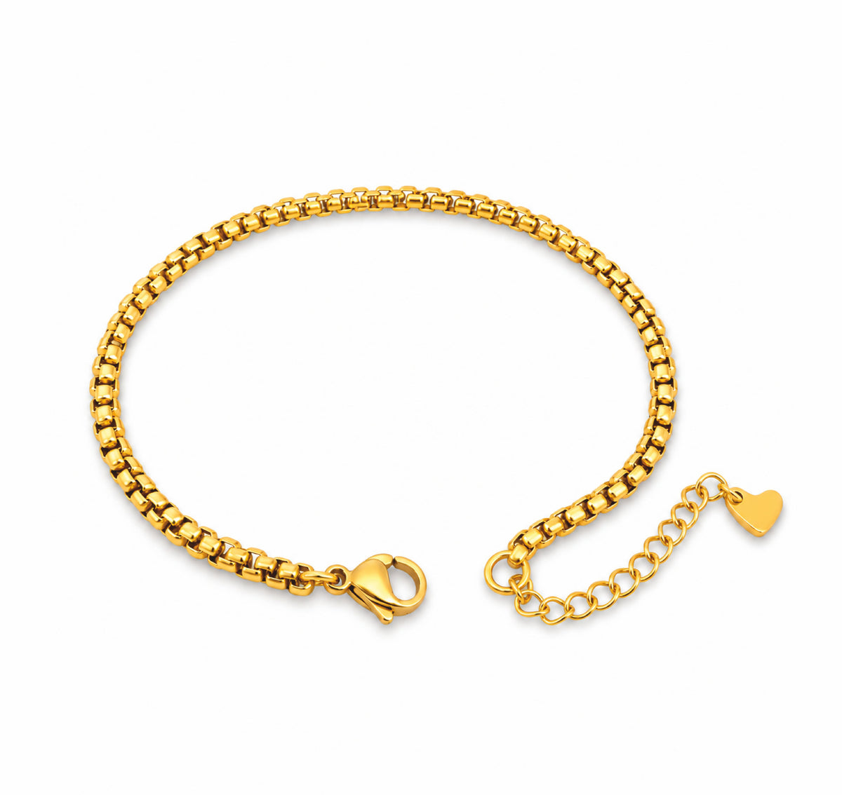 Pulseira Ártemis - em aço inoxidável dourado