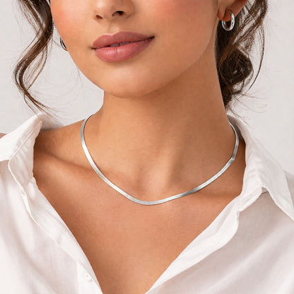 Colar Snake - em aço inoxidável