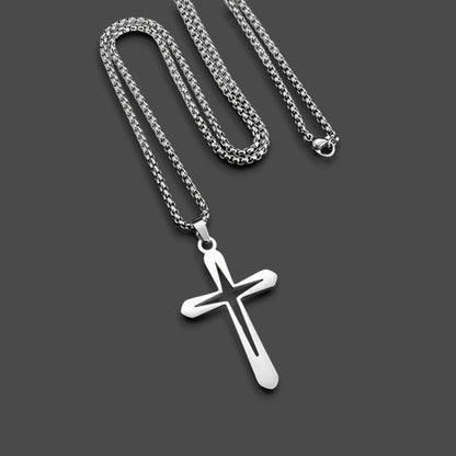 Colar Templários - em aço inoxidável