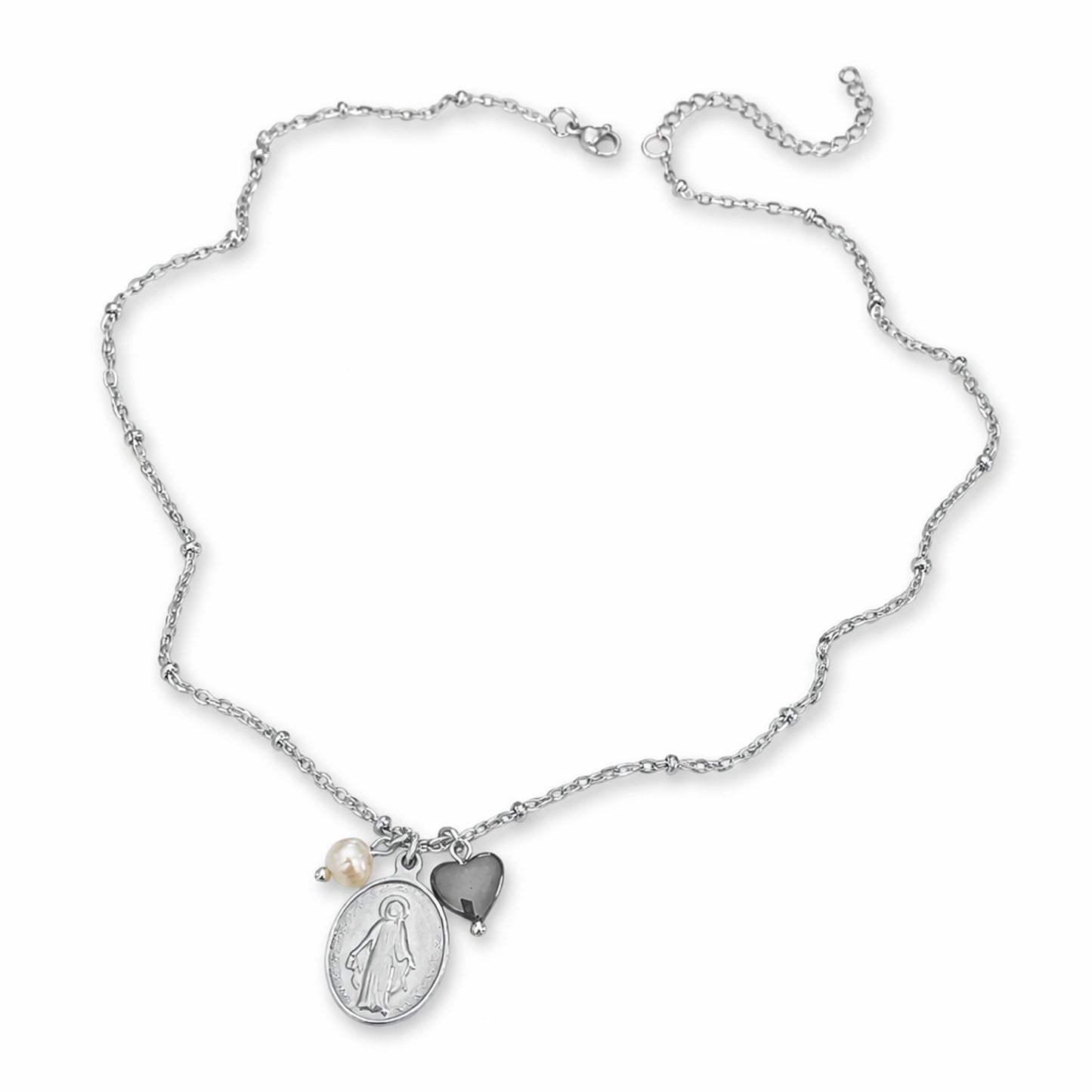 Colar Lady of Graces - em aço inoxidável