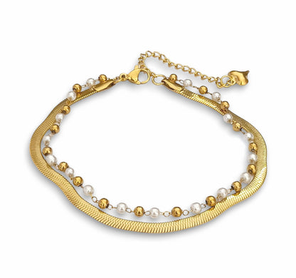 Tornozeleira Dóris - em aço inoxidável