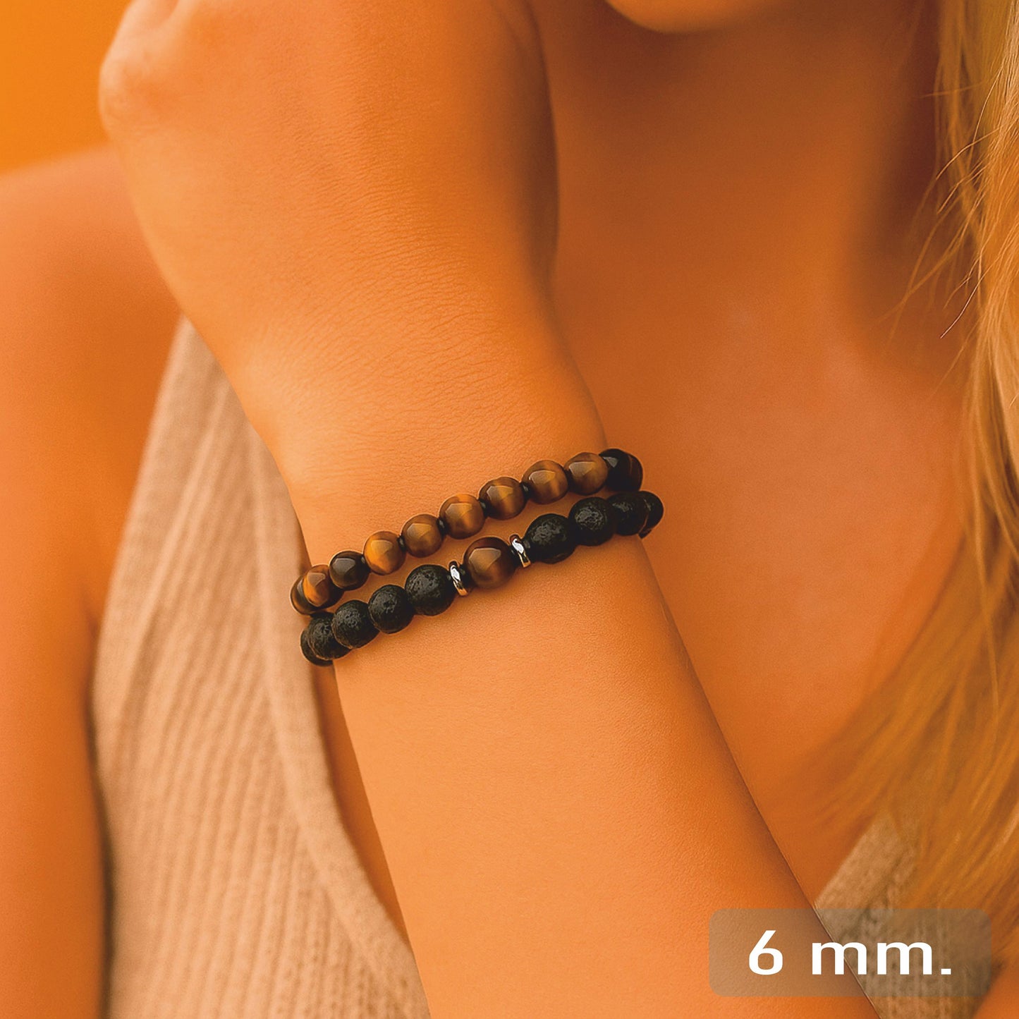 Pulseira Tiger Eye - conjunto