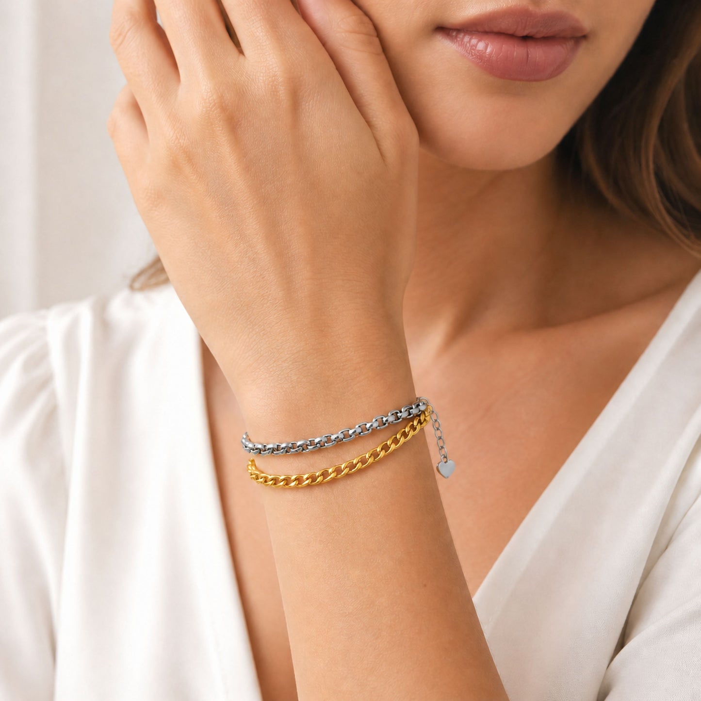Pulseira Halia - em aço inoxidável