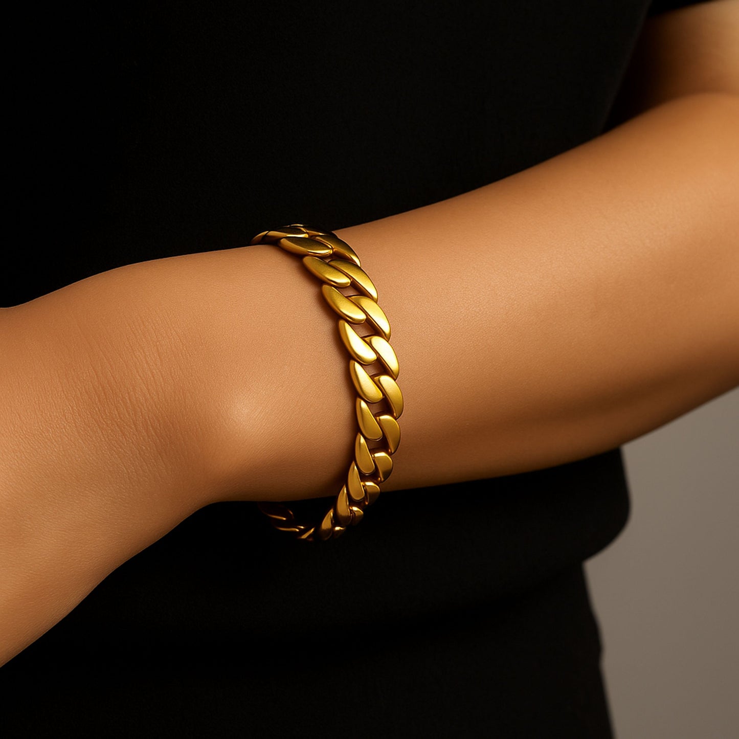 Pulseira Nicolle - em aço inoxidável