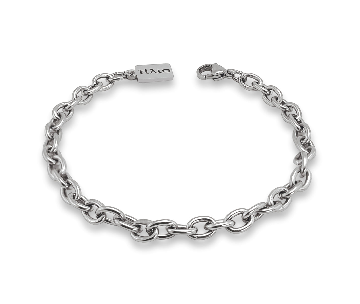 Conjunto Colar e Pulseira Dagda - em aço inoxidável