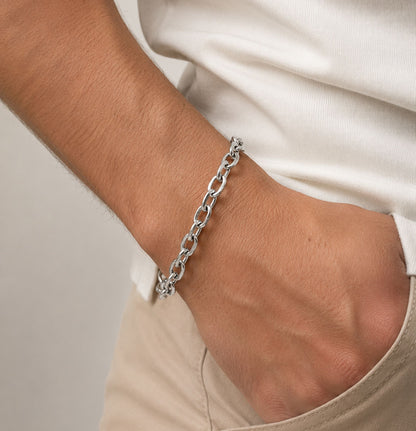 Pulseira Dagda - em aço inoxidável