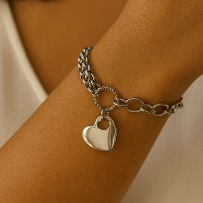 Pulseira Herta - em aço inoxidável