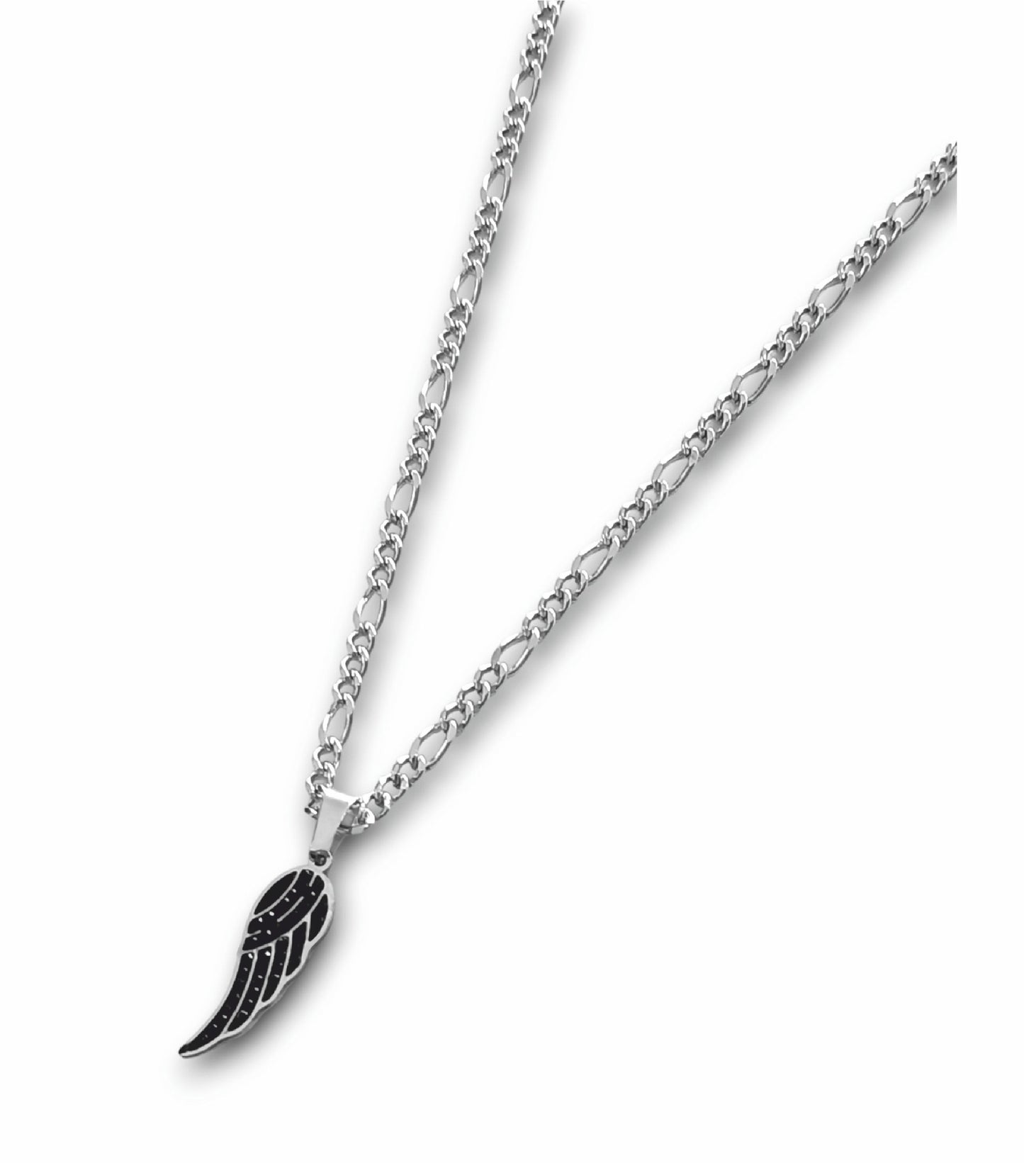 Colar Shiny Wing - em aço inoxidável