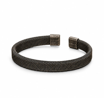 Pulseira Vintage Manhattan - em aço inoxidável