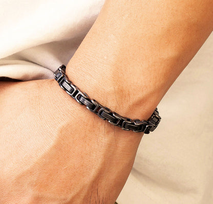 Pulseira Vintage Tauros - em aço inoxidável