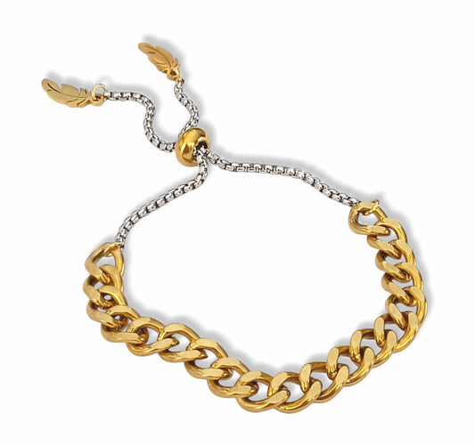 Pulseira Marian - em aço inoxidável