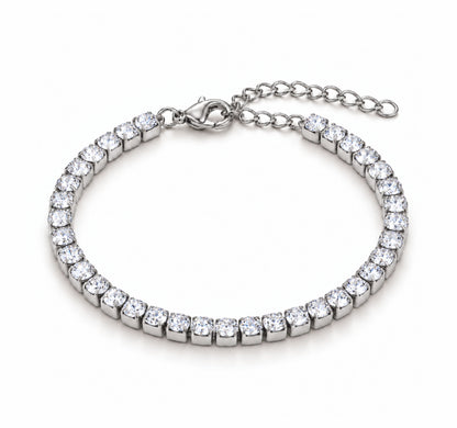 Pulseira Celeste - em aço inoxidável