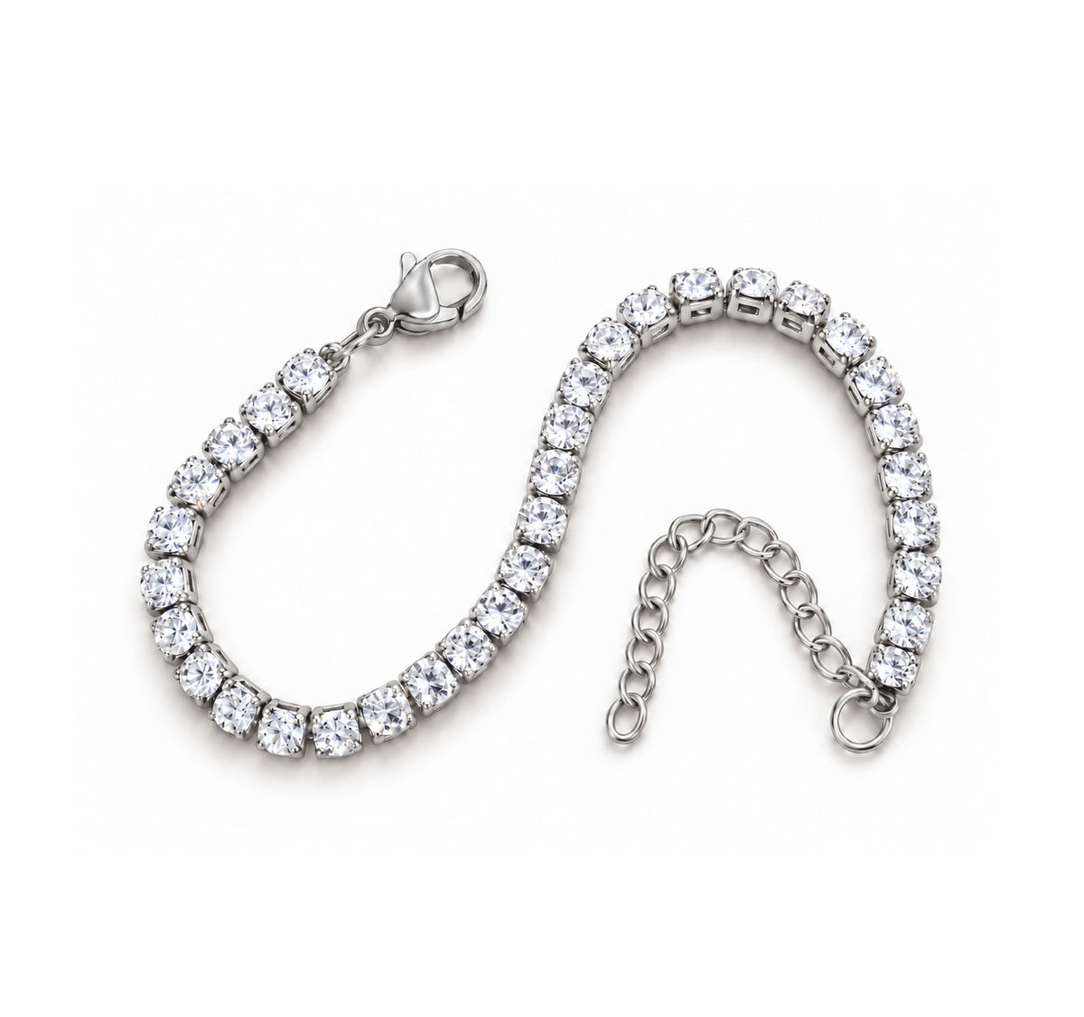 Pulseira Celeste - em aço inoxidável