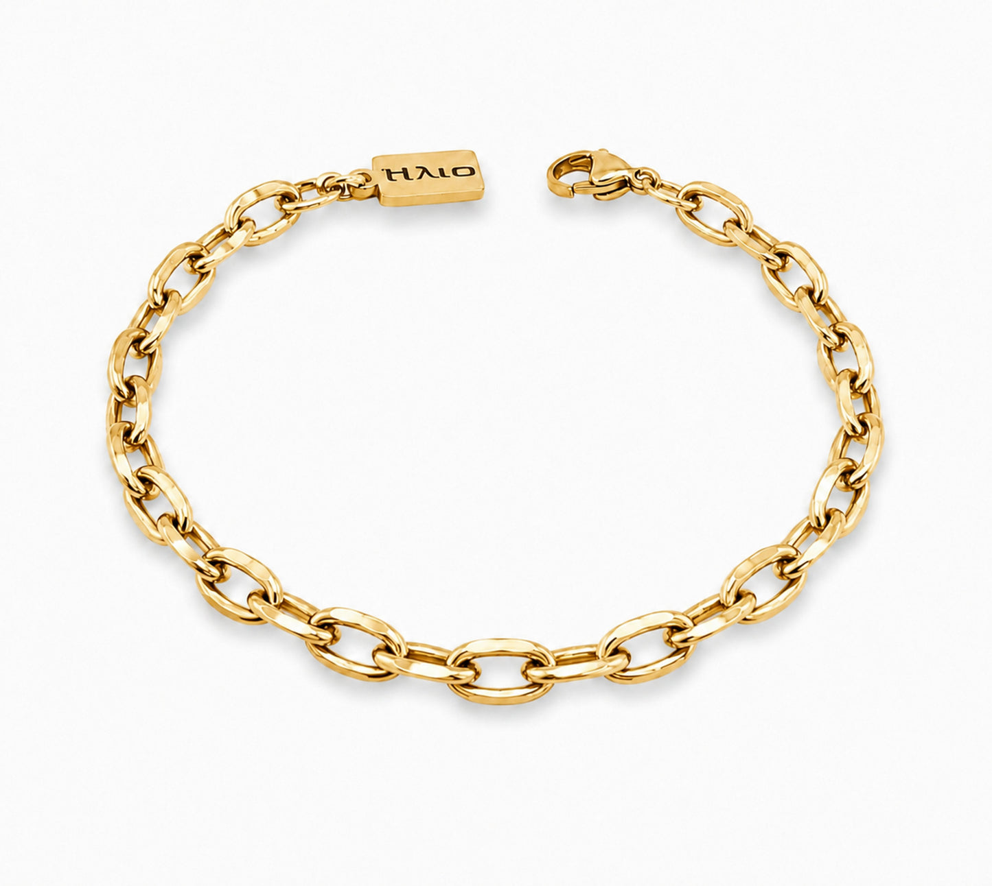 Pulseira Dagda - em aço inoxidável dourado