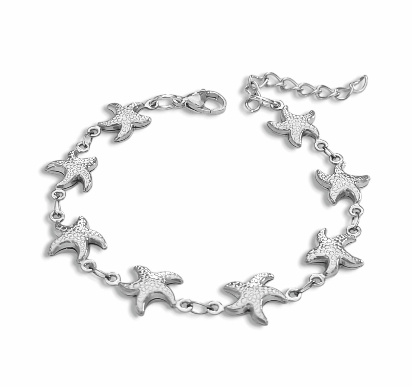 Tornozeleira Stella Marina - em aço inoxidável