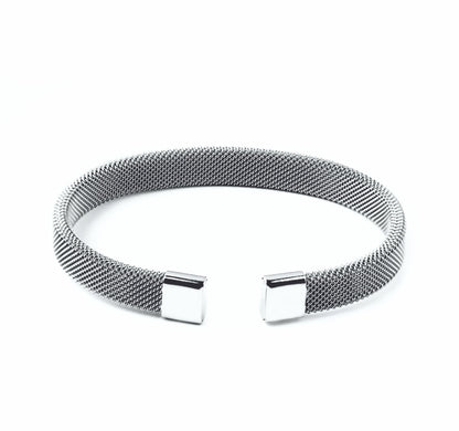 Pulseira Manhattan - em aço inoxidável