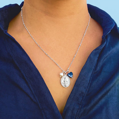Colar Lady of Graces - em aço inoxidável