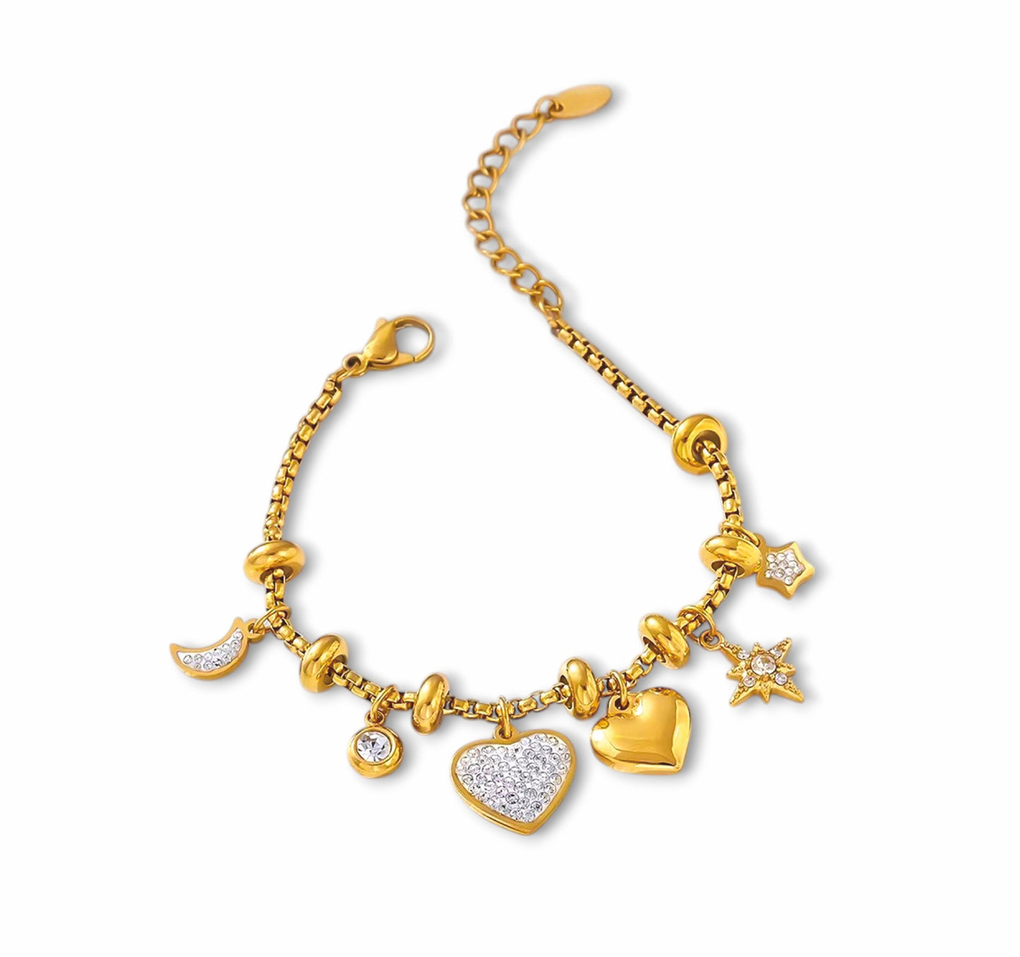 Pulseira Alara - em aço inoxidável