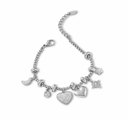 Pulseira Alara - em aço inoxidável