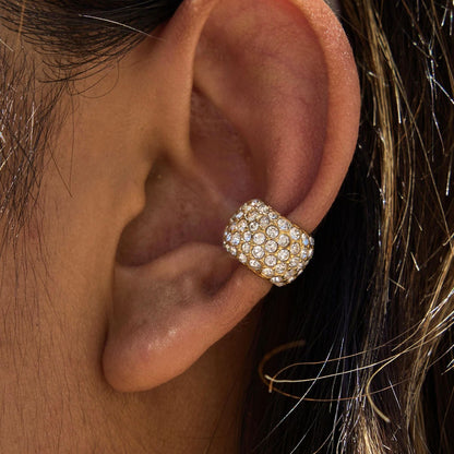 Earcuff Shiny - em aço inoxidável