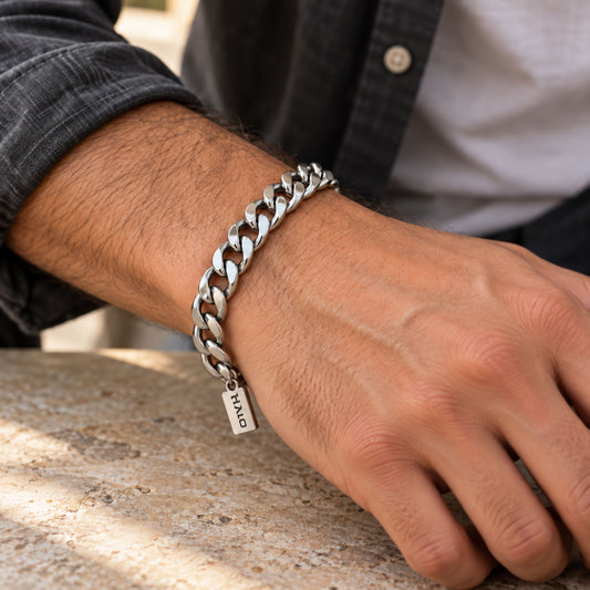 Pulseira Spartacus - em aço inoxidável