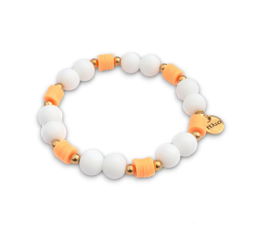 Pulseira Flor de Sal Orange