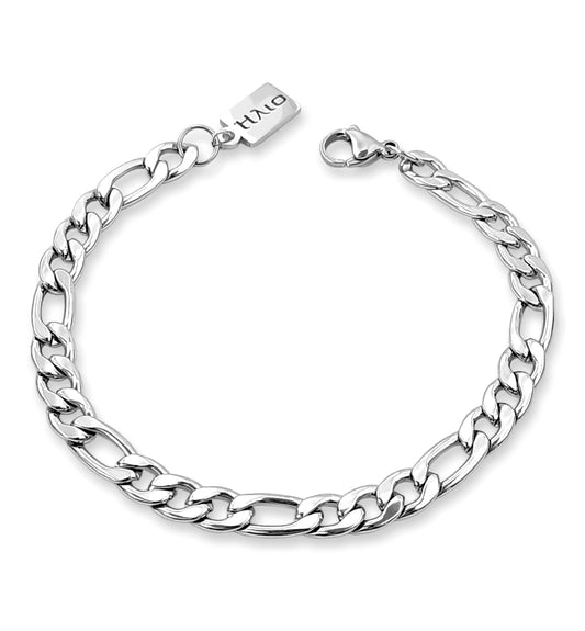 Pulseira Fígaro - em aço inoxidável