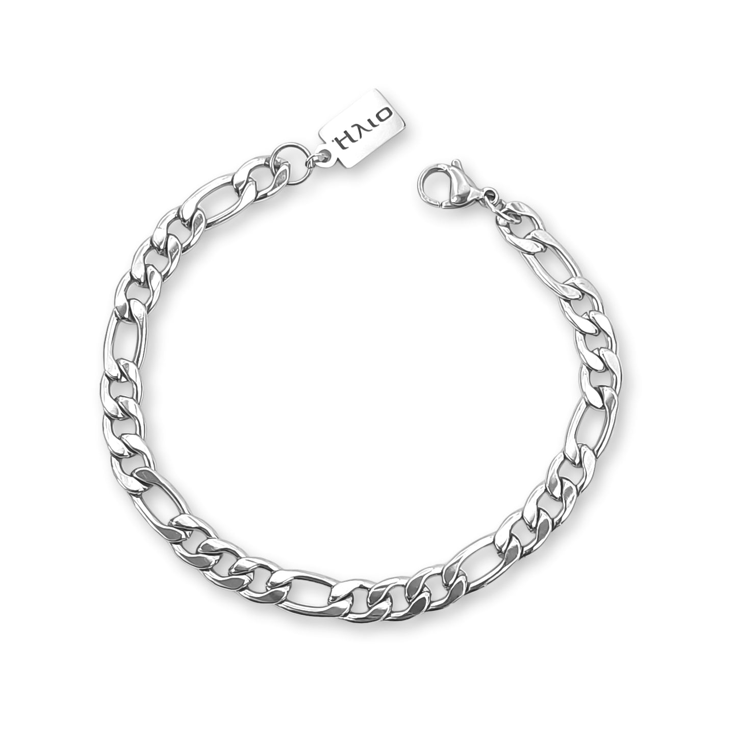 Pulseira Fígaro - em aço inoxidável